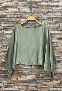 Alicia top in Khaki
