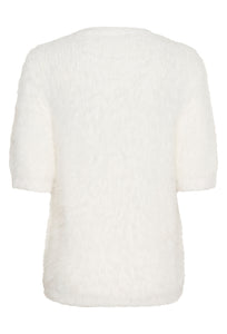 CREAM Lini Whisper White Jumper