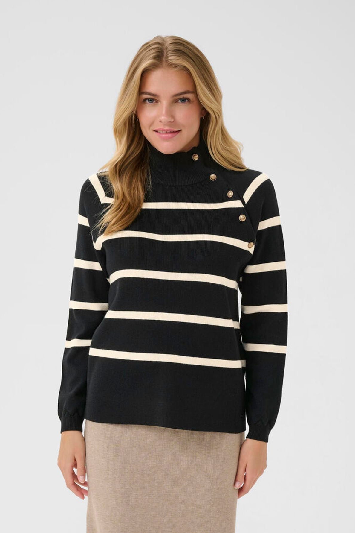CREAM Dela Stripe Knit