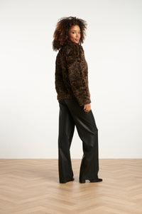 Smashed Lemon Kaye Fun Fur Coat