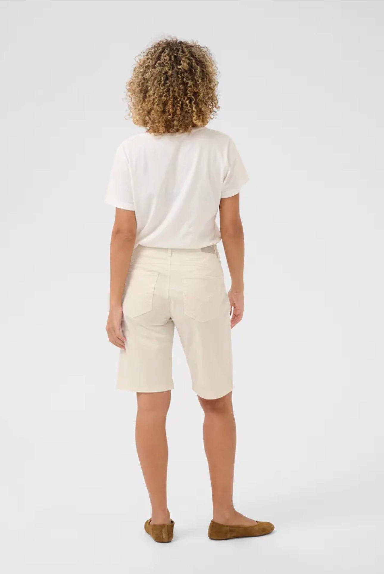 CREAM Berta Shorts in nude