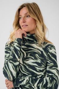 CREAM Kausa Green polo neck