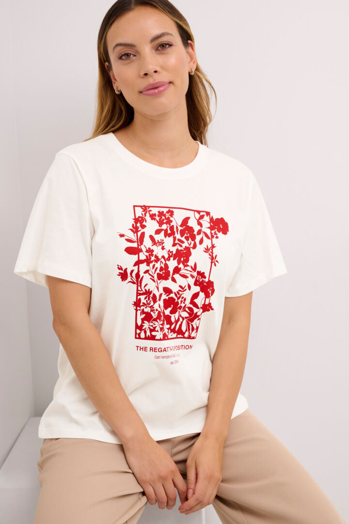 Culture White Amora T-shirt