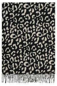 Smashed Lemon Black/Cream scarf