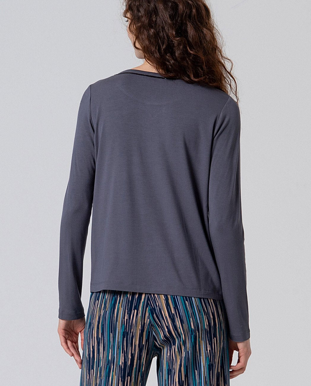 Surkana Bamboo Top Grey