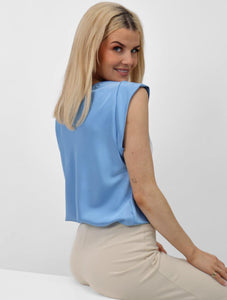 Kate & Pippa Baby Blue Suzy top