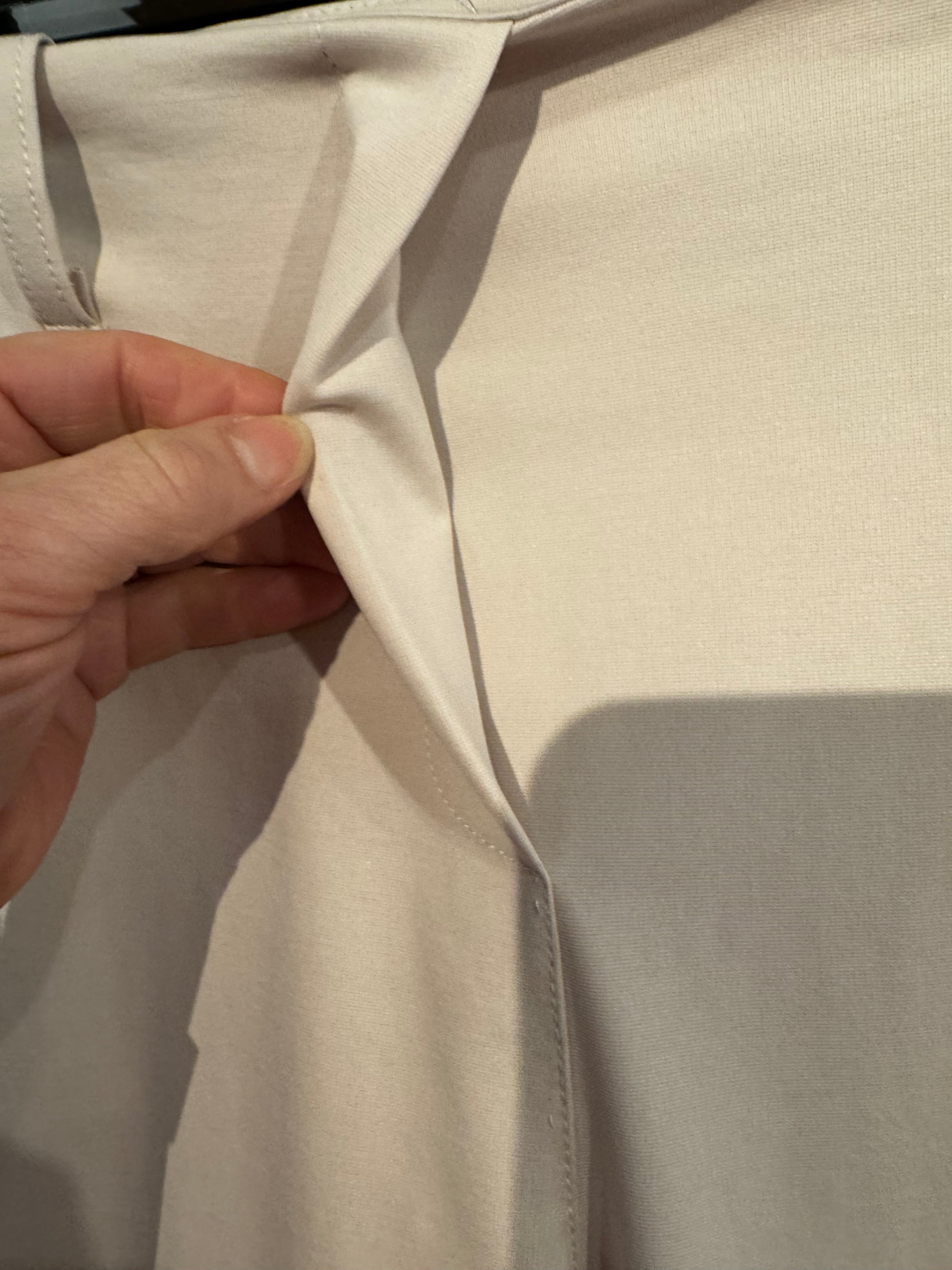 Pin Tuck Trousers in Sand