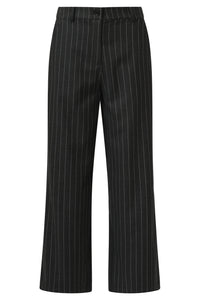 Smashed Lemon Grey Pinstripe Trousers