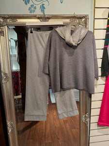 Zola Deep Turnup Trousers Grey