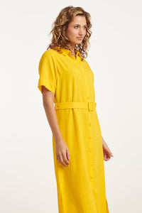Smashed Lemon Yellow Sunshine Dress