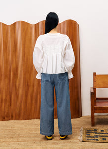 FRNCH Ivory Aragon Shirt