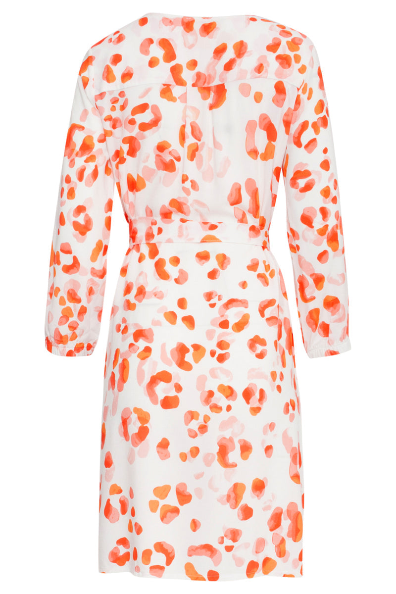 Smashed Lemon Orange Print Dress