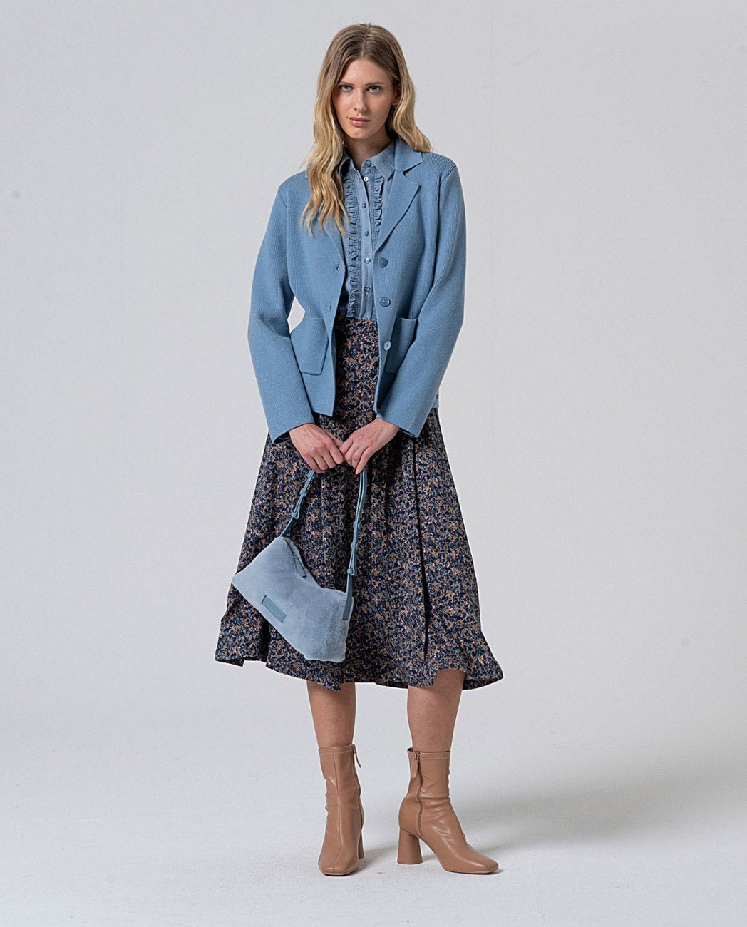 Surkana Siron Skirt in blue