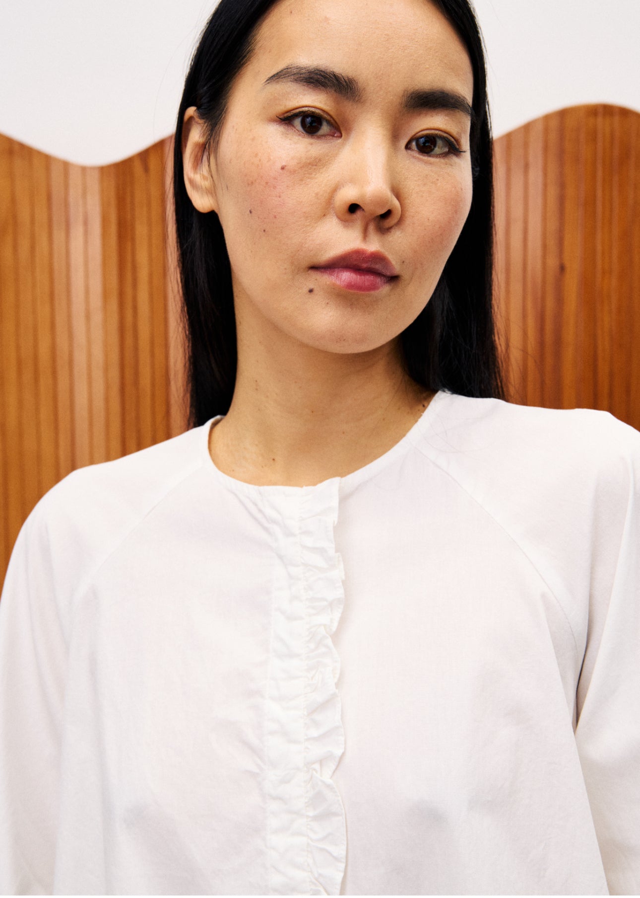 FRNCH Ivory Aragon Shirt