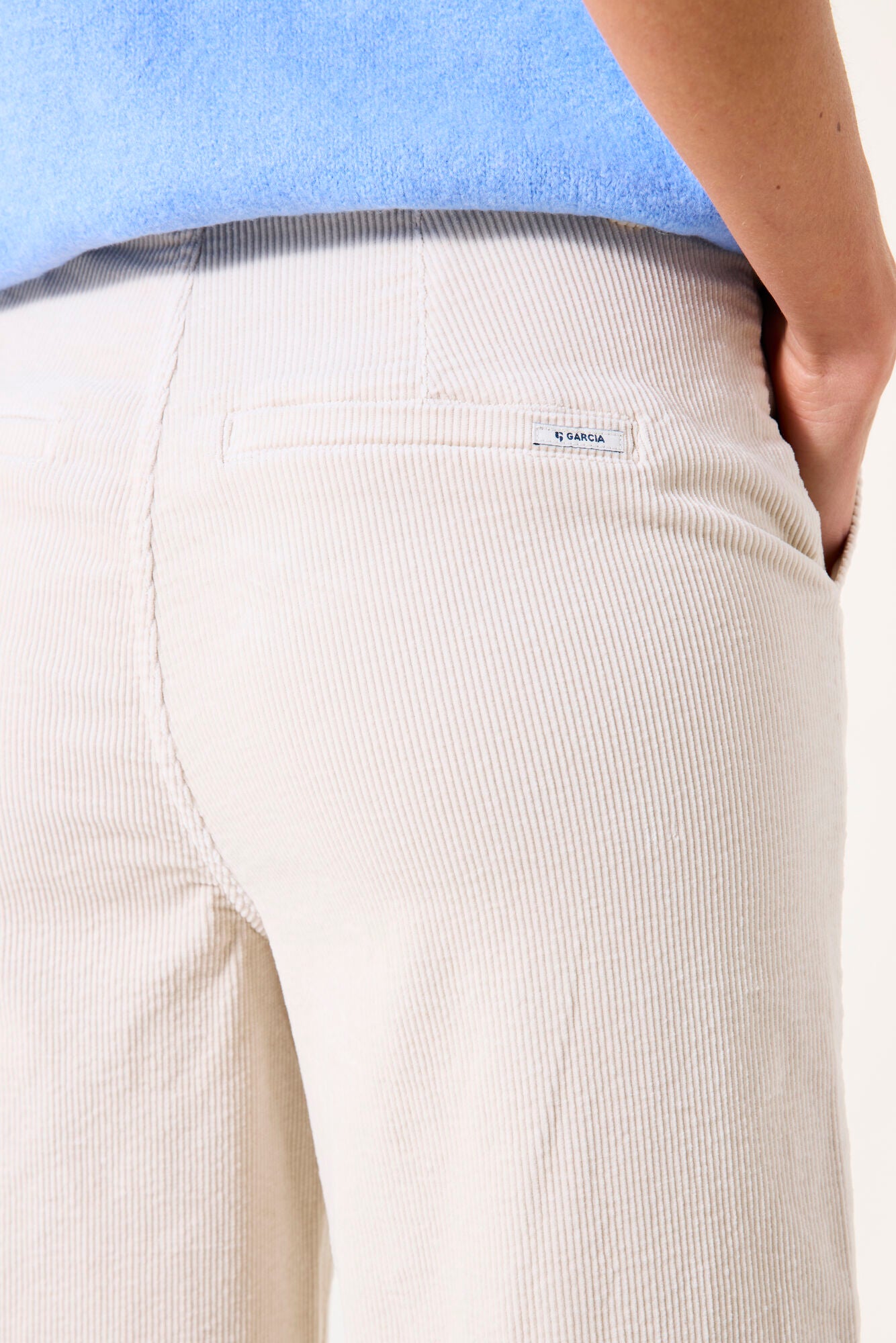 Garcia Ivory Cord Trousers