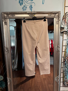 Pin Tuck Trousers in Sand