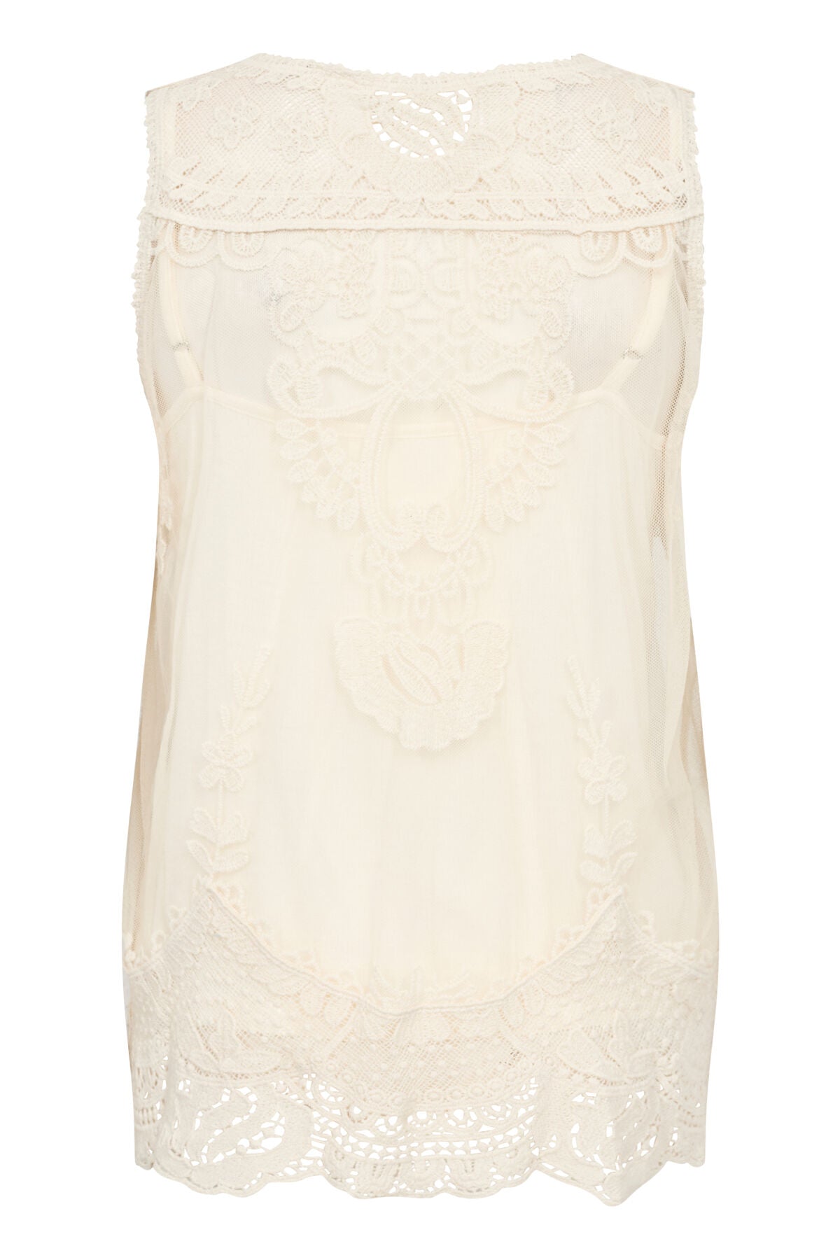 CREAM Lua vintage lace top