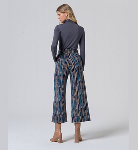 Surkana Teal print Trousers