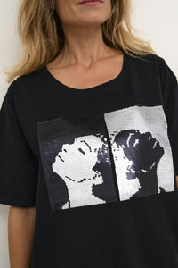 CREAM Ginny black t-shirt