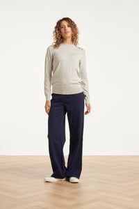 Smashed Lemon Navy Signature Trousers