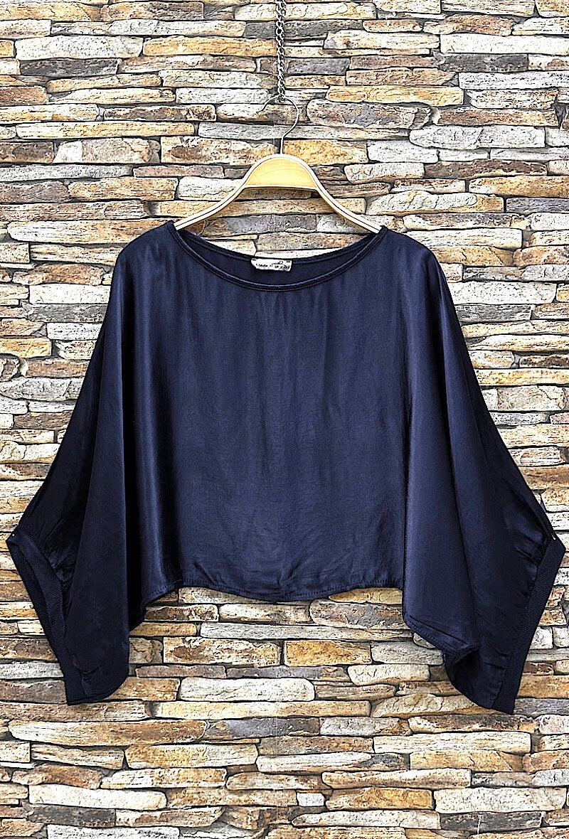 Alicia top in Midnight Navy