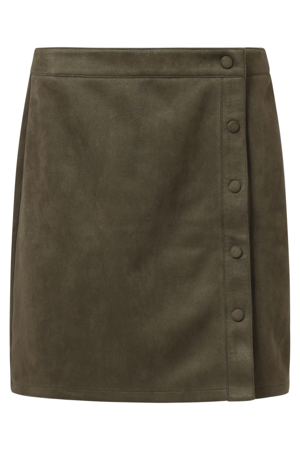 Smashed Lemon Khaki Skirt