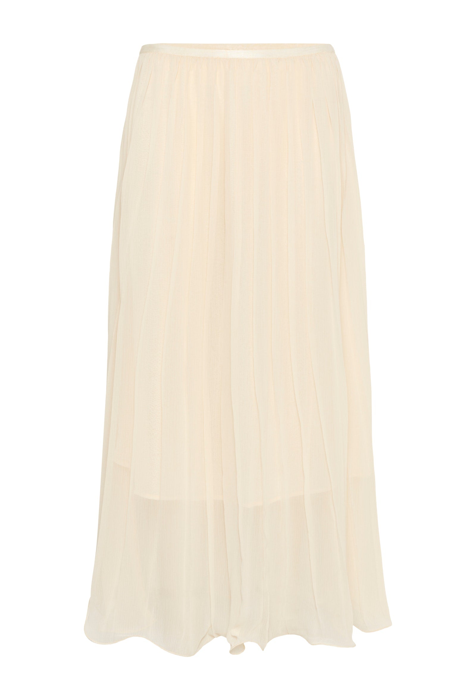 CREAM Flake Skirt Whisper white
