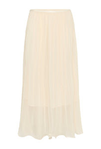 CREAM Flake Skirt Whisper white