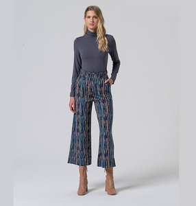 Surkana Teal print Trousers