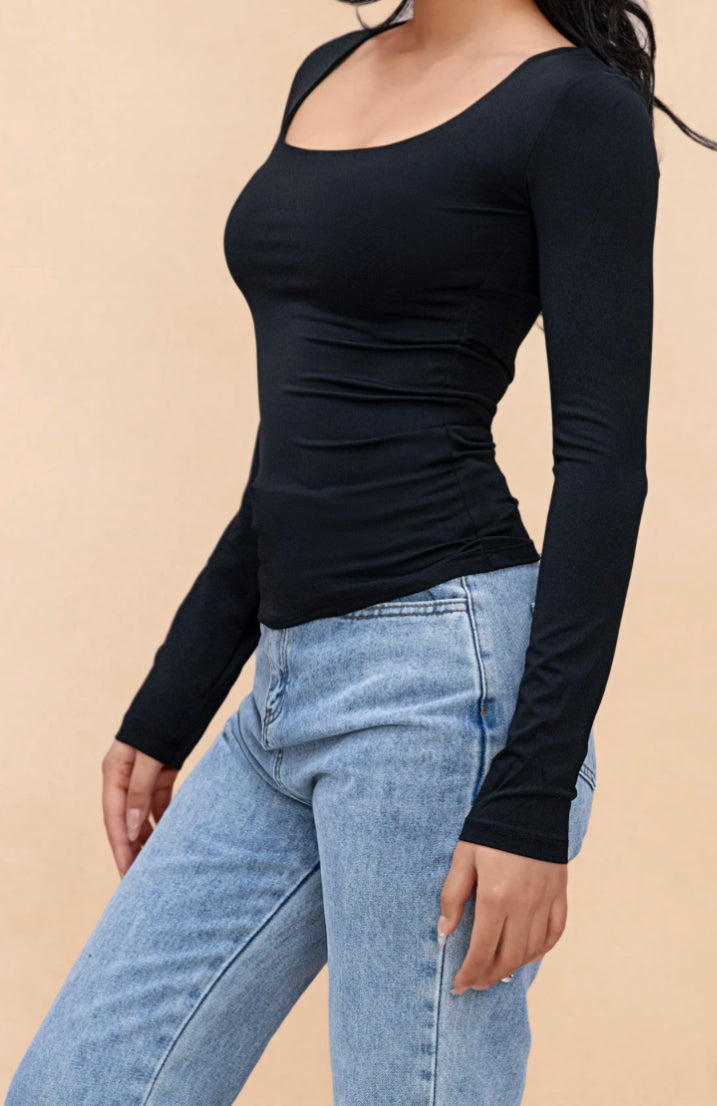 VDR Plain Black top