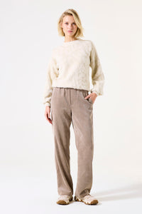 Garcia Ivory embossed Jumper
