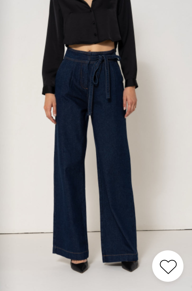 Daphne Dark Wide Leg Jeans