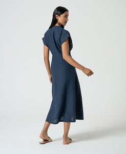 Surkana Tink Dress in Navy