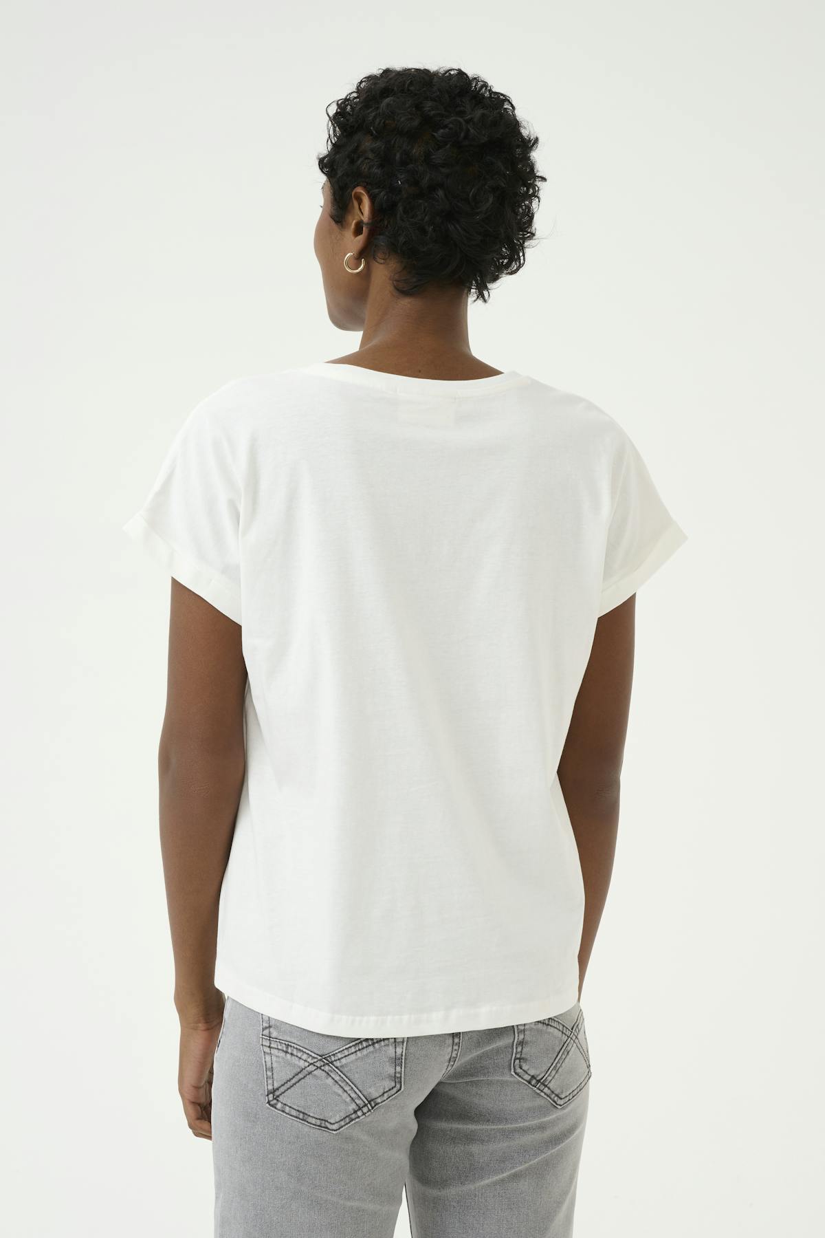 CREAM Saskia White t-shirt