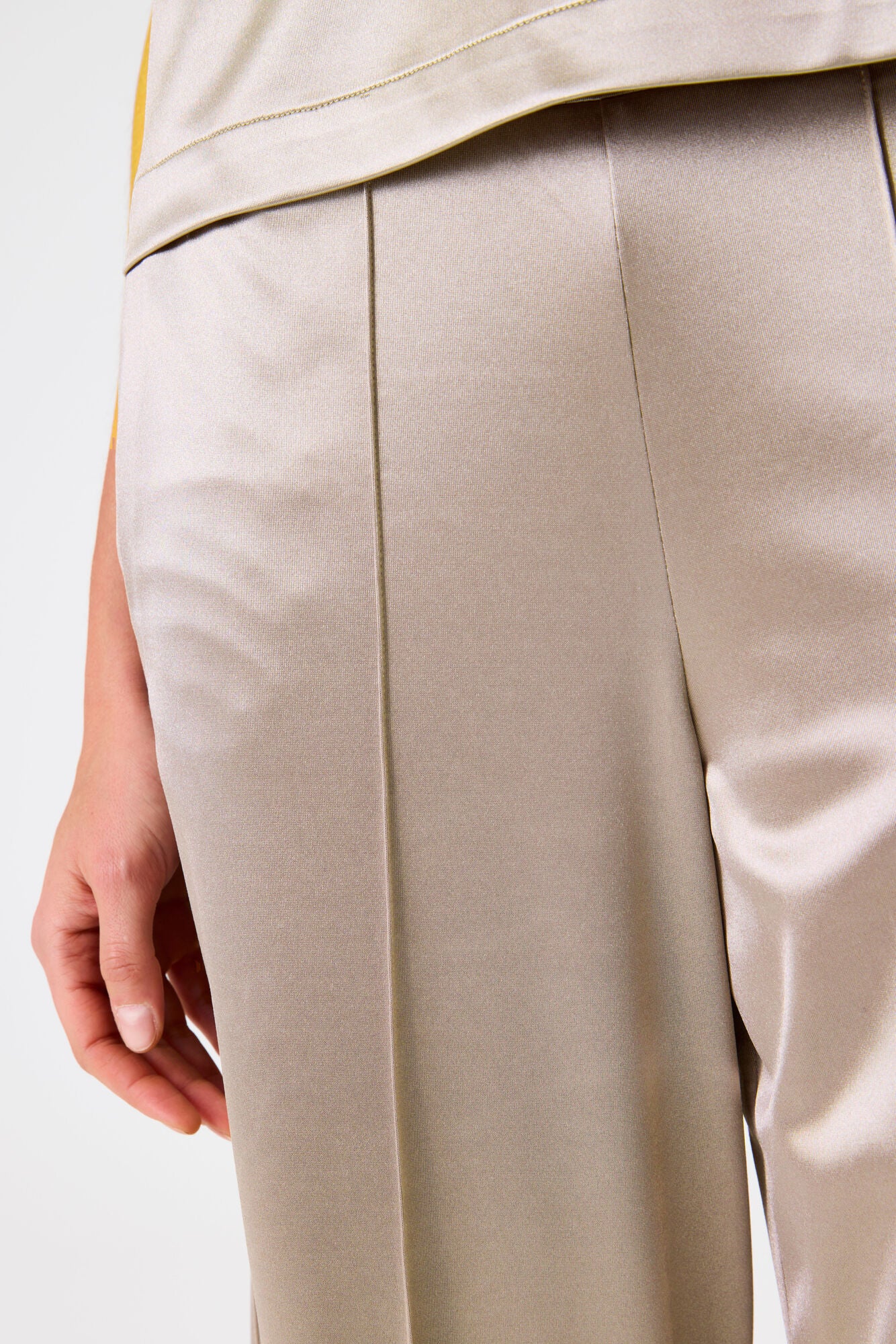 Garcia Champagne Satin Trousers