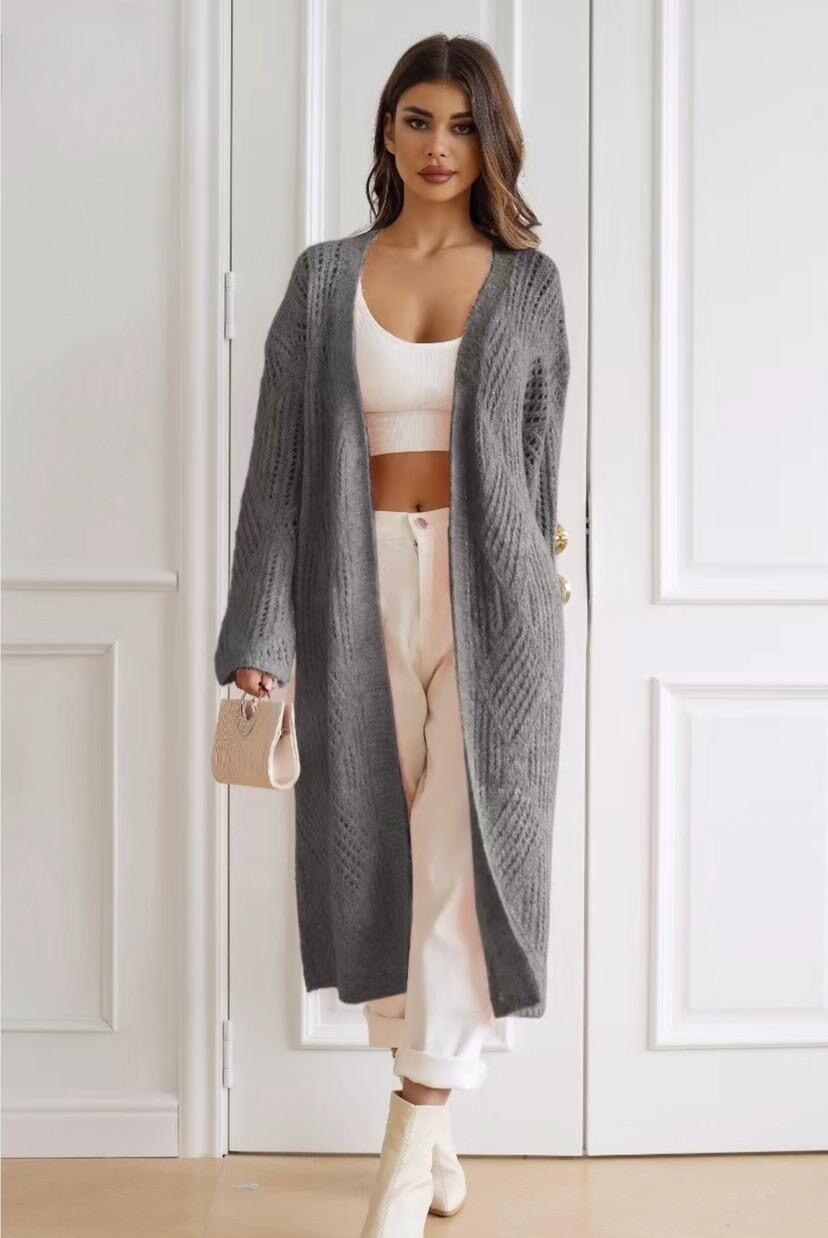 Stunning long open knit Cardi’s