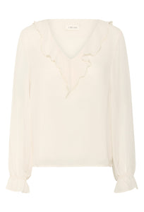 CREAM Flake Whisper white Top