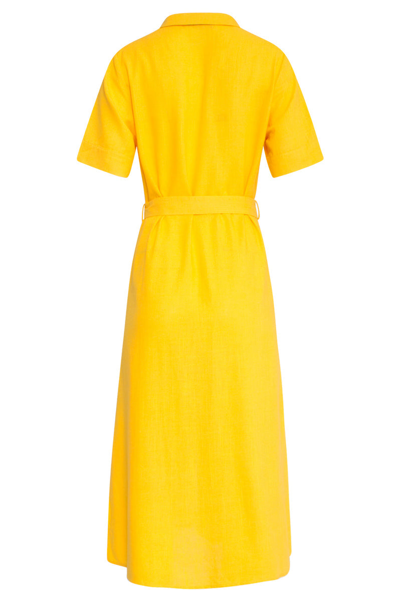 Smashed Lemon Yellow Sunshine Dress