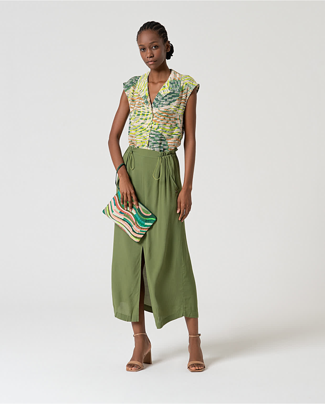 Surkana Orbi Shirt Green