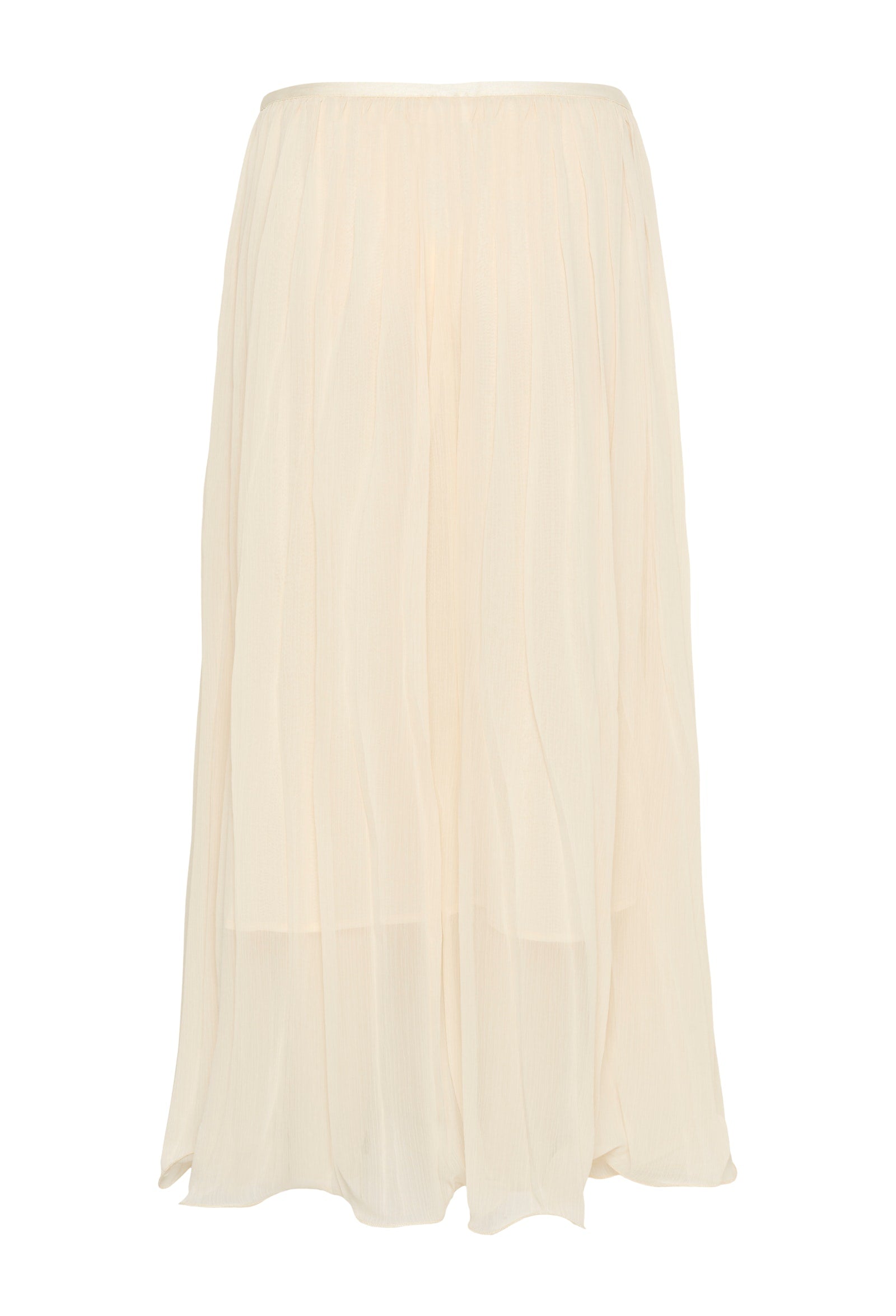 CREAM Flake Skirt Whisper white