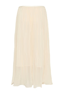 CREAM Flake Skirt Whisper white