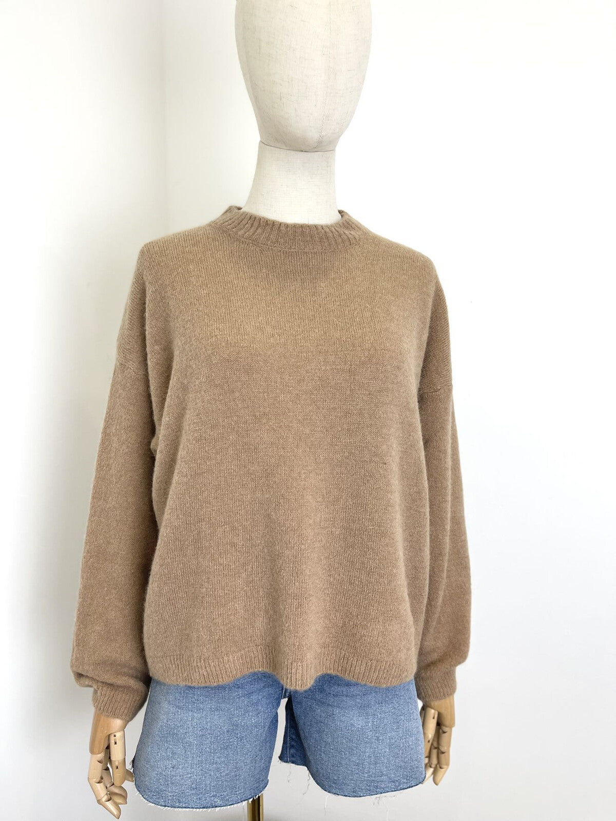 Beautiful Soft Knit Jumper in Camel