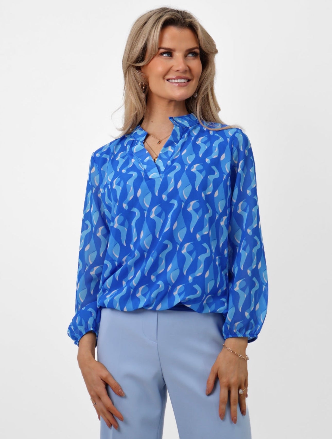Kate & Pippa Bella Band Blue Swirl