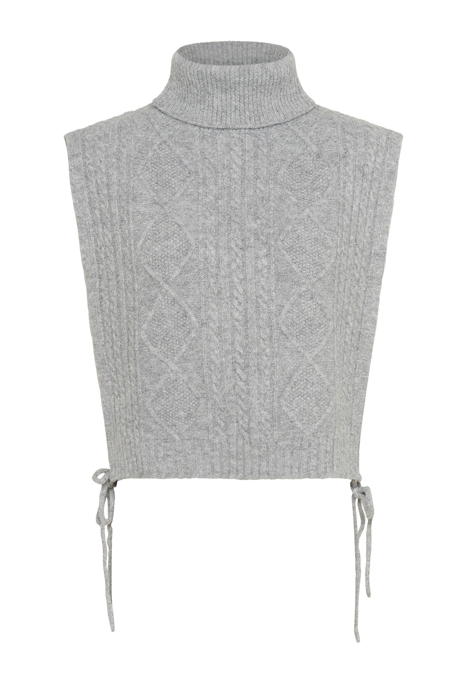 CREAM Grey Rina Knit slipover