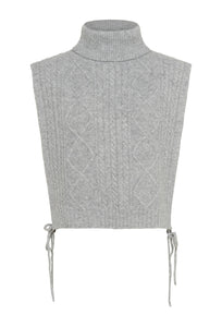 CREAM Grey Rina Knit slipover