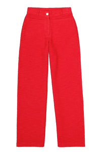 Garcia Red Bouclé Trousers