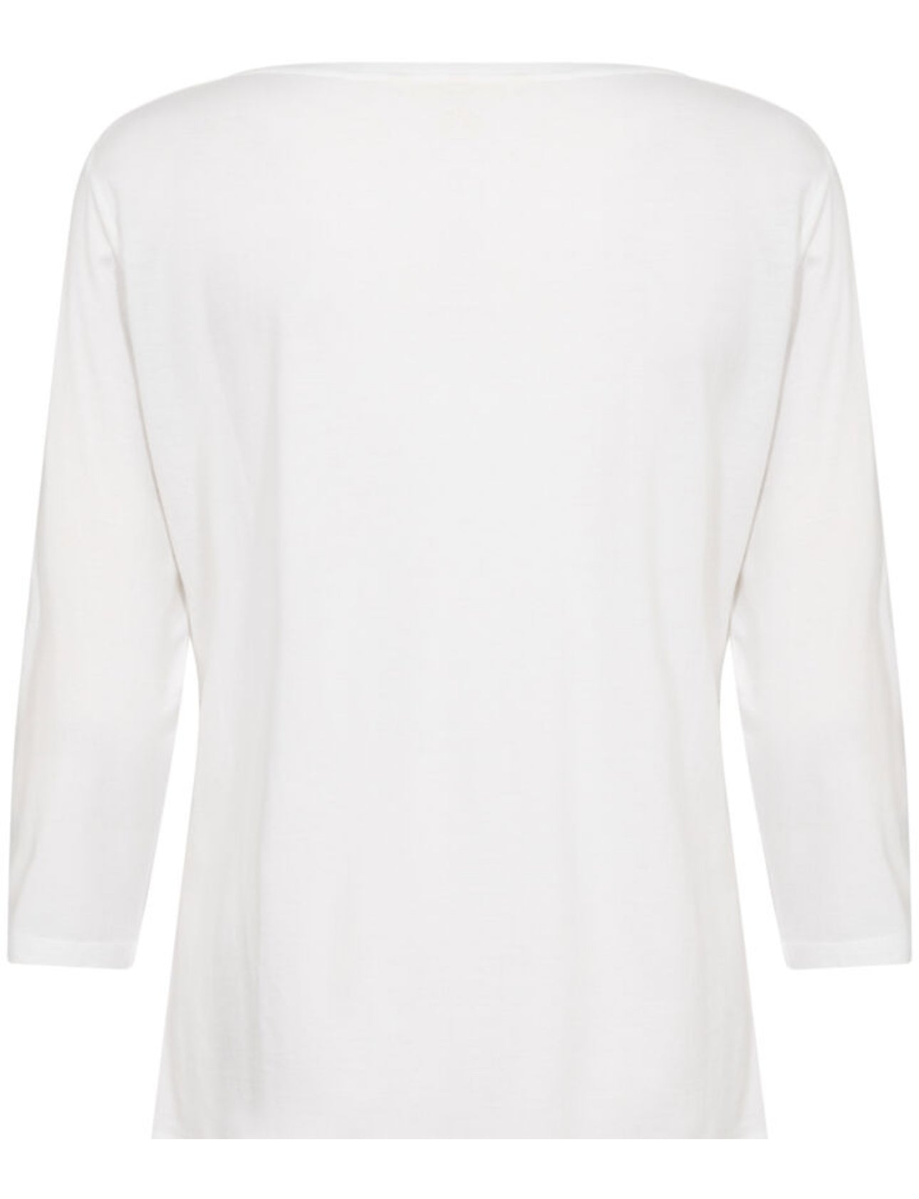 CREAM Naia White v-neck 3/4 sleeve t-shirt
