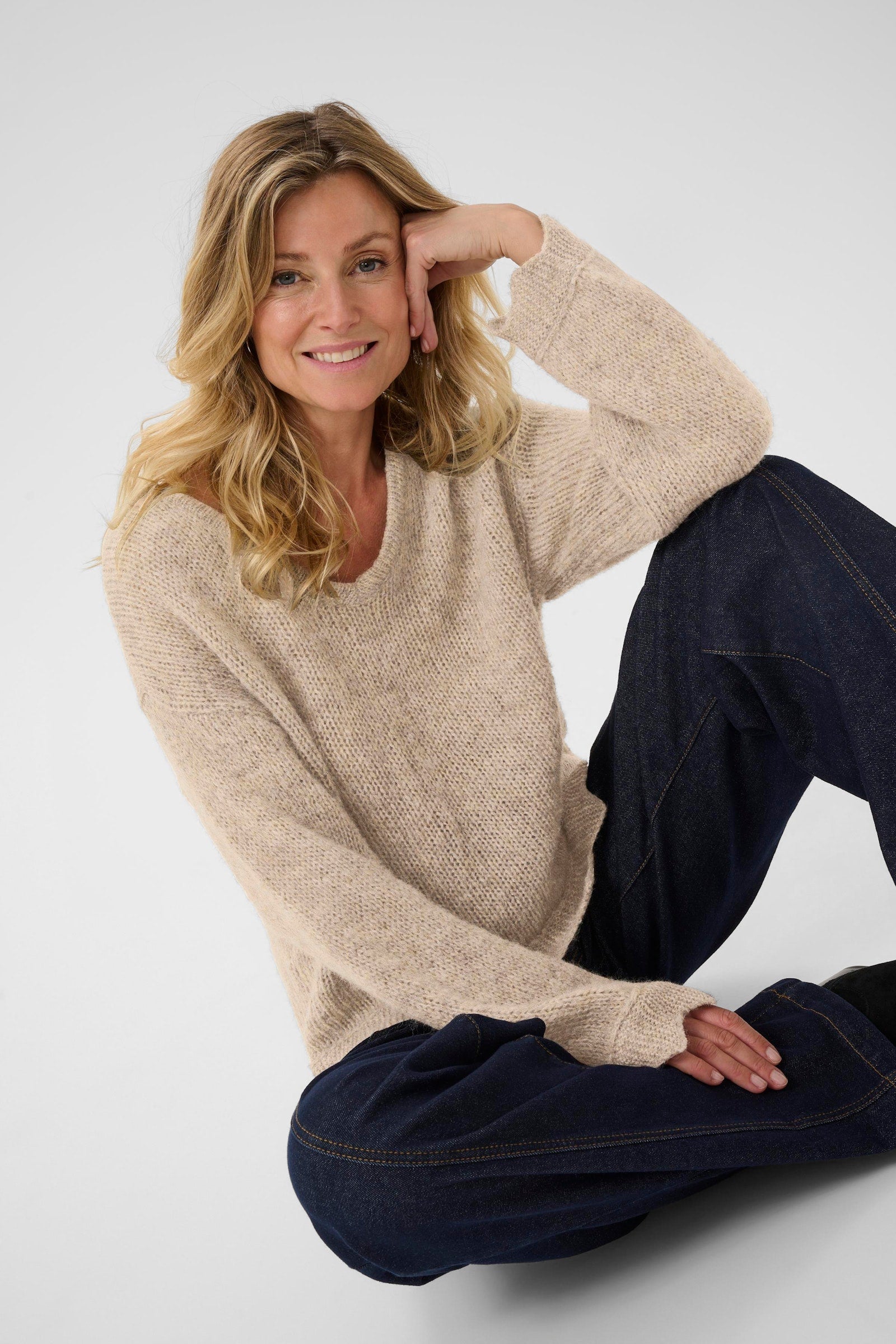 CREAM Niso soft Jumper