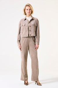 Garcia Taupe Cord Jacket