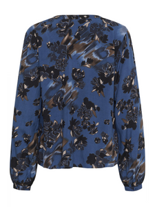 CREAM Tiah Galaxy Blue Top